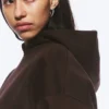 Oversized Heavyweight Hoodie – Dark Brown