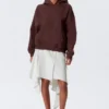 Oversized Heavyweight Hoodie – Dark Red