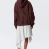 Oversized Heavyweight Hoodie – Dark Red