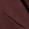 Oversized Heavyweight Hoodie – Dark Red