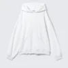 Oversized Heavyweight Hoodie – White