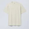 Oversized Heavyweight T-Shirt – Beige