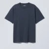 Oversized Heavyweight T-Shirt – Dark Blue