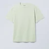 Oversized Heavyweight T-Shirt – Pastel Green