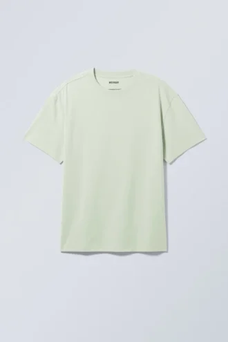 Oversized Heavyweight T-Shirt – Pastel Green