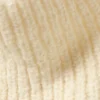 Oversized Knitted Turtleneck Sweater – Light Yellow