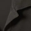 Oversized Long Sleeve Polo Shirt – Dark Grey