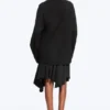 Oversized Long Sleeve T-Shirt – Black