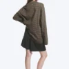 Oversized Long Sleeve T-Shirt – Dark Mole