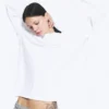 Oversized Long Sleeve T-Shirt – White
