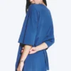 Oversized Printed T-Shirt – Blue