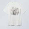 Oversized Printed T-Shirt – Kittens