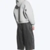 Oversized Scuba Hoodie – Light Grey