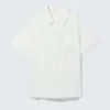 Oversized Short-Sleeved Organza Shirt – Mint