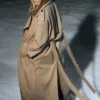 Oversized Trench Coat with Detachable Lining – Beige