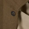 Oversized Trench Coat with Detachable Lining – Beige