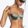 Padded Wire Bikini Top – Dusty Grey