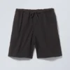 Parachute Loose Shorts – Black