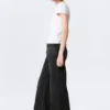 Paz Mid Rise Wide Jeans – Paloma Black – Black