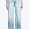 Paz Mid Rise Wide Jeans – Trot Blue – Light Blue
