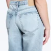 Paz Mid Rise Wide Jeans – Trot Blue – Light Blue
