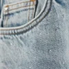 Paz Mid Straight Embellished Jeans – Venice Blue – Light Blue