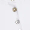 Pearl Button up Top – White – Pearl Buttons