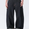 Peggy Low Rise Loose Baggy Jeans – Blue Rinse – Dark Blue