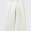 Peggy Low Waist Loose Baggy Leg Jeans – Arcadia Blue – Light Blue