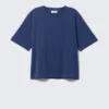 Perfect Boxy T-Shirt – Dark Blue