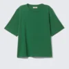 Perfect Boxy T-Shirt – Dark Green