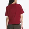 Perfect Boxy T-Shirt – Dark Red