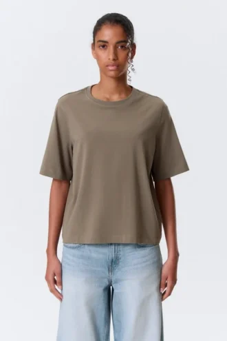 Perfect Boxy T-Shirt – Grey