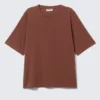 Perfect Boxy T-Shirt – Rusty Brown