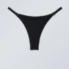 Pierced Bikini Bottoms – Black