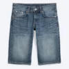 Planet Slim Low Rise Denim Shorts – Blue Hymn – Medium Blue