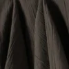Pleated Cotton Mini Skirt – Dark Grey