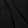 Pleated Loose Fit Wide Leg Trousers – Black