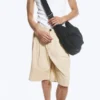 Pocket Crossbody Bag – Black