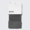 Pointelle Net Knee Socks – Dark Grey