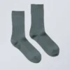 Pond Ribbed Socks – Dark Turquoise
