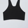 Racerback Bikini Top – Black