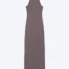 Racerback Jersey Maxi Dress – Dusty Plum