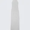 Racerback Jersey Maxi Dress – Grey Melange