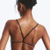 Racerback Triangle Bikini Top – Black