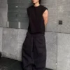 Rael Kade Parachute Trousers – Black