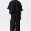 Rael Kade Parachute Trousers – Black