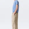 Rael Kade Parachute Trousers – Light Beige