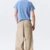 Rael Kade Parachute Trousers – Light Beige