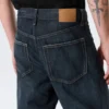 Ray Mid Rise Relaxed Tapered Jeans – Deep Sea Blue – Dark Blue